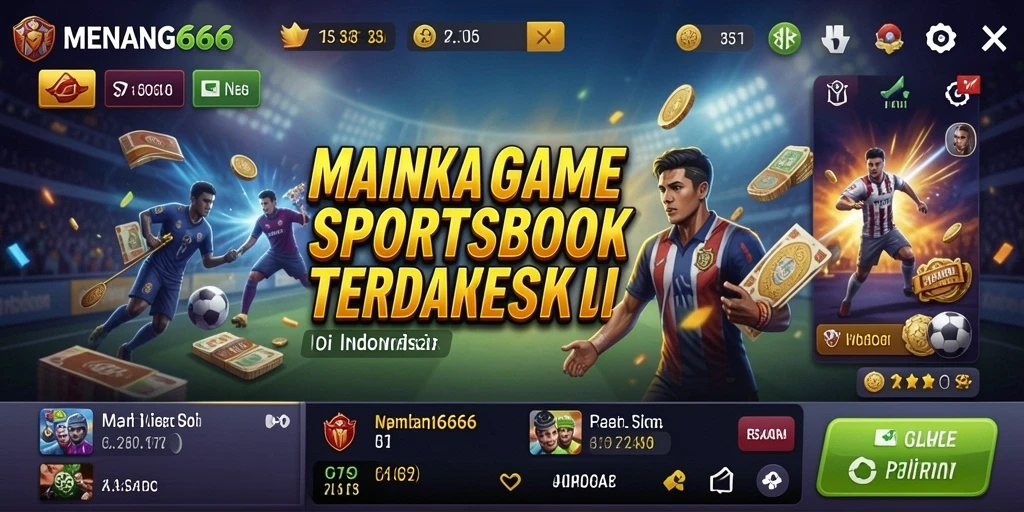 Screenshot gameplay utama MENANG666 menunjukkan pengalaman taruhan yang menarik.
