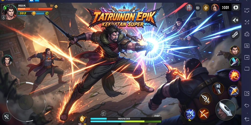 Gameplay mendebarkan di PREMIUM303 dengan pertarungan super seru.