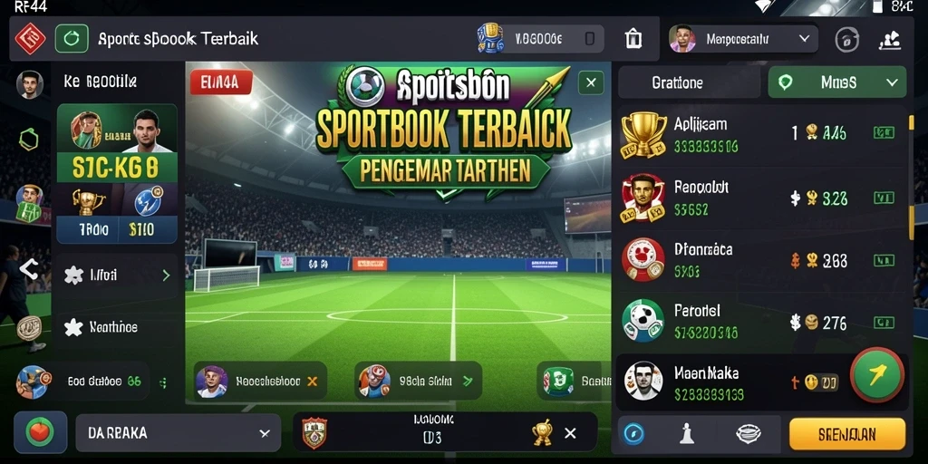 Screenshot gameplay Sportsbook RR44 yang menarik dan interaktif.